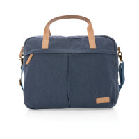 Impact AWARE™ 16 oz. rCanvas Laptop-Tasche Farbe: blau