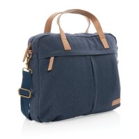 Impact AWARE™ 16 oz. rCanvas Laptop-Tasche Farbe: blau