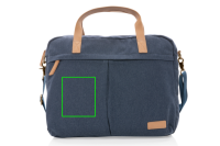 Impact AWARE™ 16 oz. rCanvas Laptop-Tasche Farbe: blau