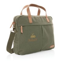 Impact AWARE™ 16 oz. rCanvas Laptop-Tasche Farbe: grün