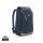 Impact AWARE™ 16 oz. r recyceltem canvas 15" Laptop-Rucksack Farbe: blau