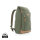 Impact AWARE™ 16 oz. r recyceltem canvas 15" Laptop-Rucksack Farbe: grün