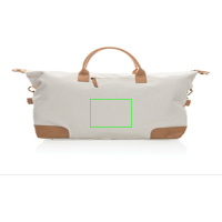 Impact AWARE™ 16 oz. rCanvas große Wochenendtasche Farbe: off white