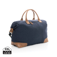 Impact AWARE™ 16 oz. rCanvas große Wochenendtasche Farbe: blau