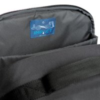 Impact AWARE™ RPET Anti-Diebstahl 15,6" Laptop-Rucksack Farbe: schwarz