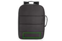 Impact AWARE™ RPET Anti-Diebstahl 15,6" Laptop-Rucksack Farbe: schwarz