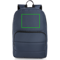 Impact AWARE™ RPET Basic 15,6" Laptop-Rucksack Farbe: navy blau