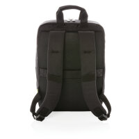 Soho Business RPET 15.6" Laptop-Rucksack, PVC-frei Farbe: schwarz, grün