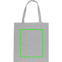 Impact AWARE™ recycelte Baumwolltasche 145gr Farbe: grau