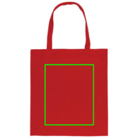 Impact AWARE™ recycelte Baumwolltasche 145gr Farbe: rot