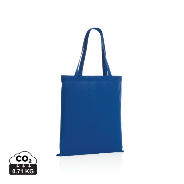 Impact AWARE™ recycelte Baumwolltasche 145gr Farbe: blau