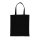 Impact AWARE™ recycelte Baumwolltasche 145gr mit Boden Farbe: schwarz