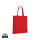 Impact AWARE™ recycelte Baumwolltasche 145gr mit Boden Farbe: rot