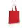 Impact AWARE™ recycelte Baumwolltasche 145gr mit Boden Farbe: rot