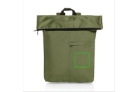 Dillon AWARE™ RPET faltbarer Lightweight-Rucksack Farbe: grün