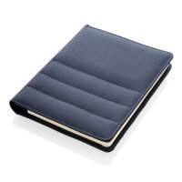 Impact AWARE™ RPET A5 Portfolio Farbe: navy blau