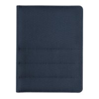 Impact AWARE™ RPET A5 Portfolio Farbe: navy blau