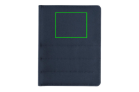 Impact AWARE™ RPET A5 Portfolio Farbe: navy blau