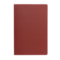 Impact Softcover A5 Notizbuch mit Steinpapier Farbe: rot