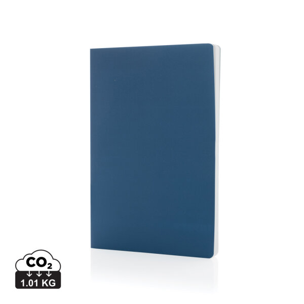 Impact Softcover A5 Notizbuch mit Steinpapier Farbe: blau