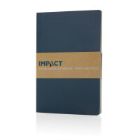 Impact Softcover A5 Notizbuch mit Steinpapier Farbe: blau