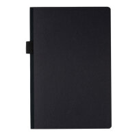 A5 Deluxe Hardcover Notizbuch Farbe: schwarz