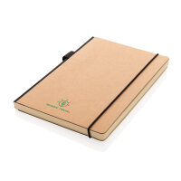 A5 Deluxe Hardcover Notizbuch Farbe: braun