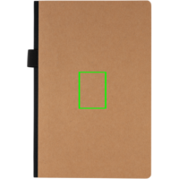 A5 Deluxe Hardcover Notizbuch Farbe: braun