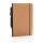 A5 Deluxe Hardcover Notizbuch Farbe: braun