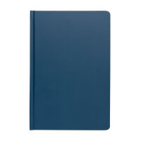 A5 Impact Steinpaper Hardcover Notizbuch Farbe: blau