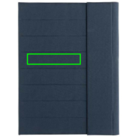 Impact Aware™ A4 Portfolio mit Magnetverschluss Farbe: navy blau