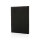 Impact Aware™ A5 Notebook mit Magnetverschluss Farbe: schwarz