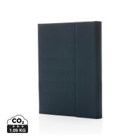 Impact Aware™ A5 Notebook mit Magnetverschluss Farbe: navy blau