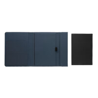 Impact Aware™ A5 Notebook mit Magnetverschluss Farbe: navy blau