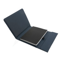 Impact Aware™ A5 Notebook mit Magnetverschluss Farbe: navy blau