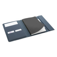 Impact Aware™ A5 Notebook mit Magnetverschluss Farbe: navy blau