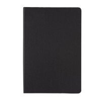 A5 Hardcover Notizbuch Farbe: schwarz