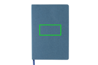 A5 Hardcover Notizbuch Farbe: blau