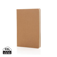 A5 Hardcover Notizbuch Farbe: braun