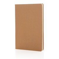 A5 Hardcover Notizbuch Farbe: braun