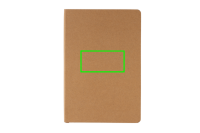 A5 Hardcover Notizbuch Farbe: braun