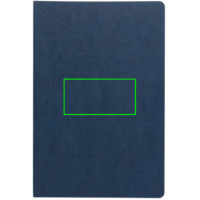 Salton Luxus Kraftpapier Notizbuch A5 Farbe: blau