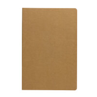 Salton Luxus Kraftpapier Notizbuch A5 Farbe: braun