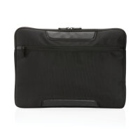 Swiss Peak AWARE™ RPET Voyager 15.6" Laptop-Sleeve Farbe: schwarz