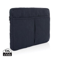 Laluka AWARE™ 15,6" Laptoptasche aus recycelter Baumwolle Farbe: navy blau