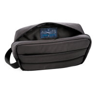 Impact AWARE™ RPET Kulturtasche Farbe: schwarz