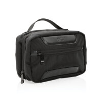 Swiss Peak AWARE™ RPET Voyager Kosmetiktasche Farbe: schwarz