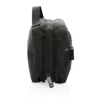 Swiss Peak AWARE™ RPET Voyager Kosmetiktasche Farbe: schwarz