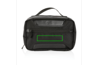 Swiss Peak AWARE™ RPET Voyager Kosmetiktasche Farbe: schwarz