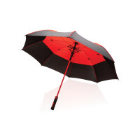 27" Impact AWARE™ RPET 190T Auto-Open Stormproof-Schirm Farbe: rot